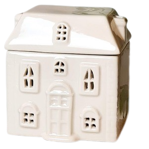 White Town House Wax/Oil Melt Burner